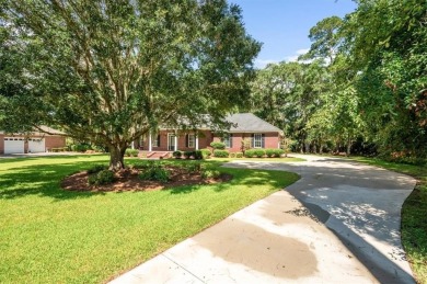 Welcome to this beautifully maintained 3-bedroom, 2-bathroom on Oak Grove Island Golf and Country Club in Georgia - for sale on GolfHomes.com, golf home, golf lot