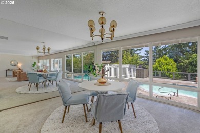 Mid-Century Cool Meets Lake Oswego Ease! Tucked into a quiet on Lake Oswego Municipal Golf Course in Oregon - for sale on GolfHomes.com, golf home, golf lot