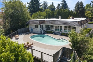 Mid-Century Cool Meets Lake Oswego Ease! Tucked into a quiet on Lake Oswego Municipal Golf Course in Oregon - for sale on GolfHomes.com, golf home, golf lot