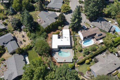 Mid-Century Cool Meets Lake Oswego Ease! Tucked into a quiet on Lake Oswego Municipal Golf Course in Oregon - for sale on GolfHomes.com, golf home, golf lot