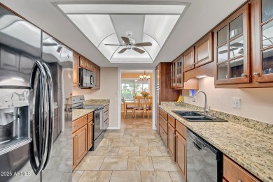 This home puts comfort and leisure front and center. Perched on on Sun City Riverview Golf Course in Arizona - for sale on GolfHomes.com, golf home, golf lot