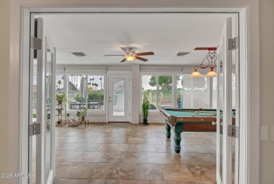 This home puts comfort and leisure front and center. Perched on on Sun City Riverview Golf Course in Arizona - for sale on GolfHomes.com, golf home, golf lot