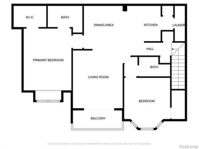 Welcome to this beautifully updated upper-level 2-bedroom on The Captains Club At Woodfield in Michigan - for sale on GolfHomes.com, golf home, golf lot