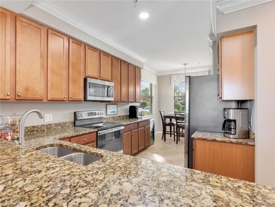 MUST SEE popular END UNIT TERRACE CONDO with great WESTERN views on Bonita National Golf Course in Florida - for sale on GolfHomes.com, golf home, golf lot