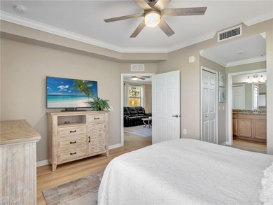 MUST SEE popular END UNIT TERRACE CONDO with great WESTERN views on Bonita National Golf Course in Florida - for sale on GolfHomes.com, golf home, golf lot