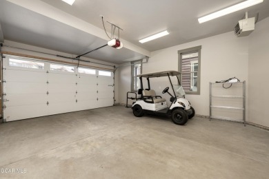 Enjoy sweeping mountain and golf course views from the covered on Grand Elk Ranch and Club in Colorado - for sale on GolfHomes.com, golf home, golf lot