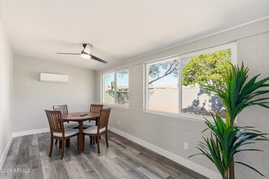 Completely remodeled home with beautiful new LVP flooring on Sunland Village Golf Club in Arizona - for sale on GolfHomes.com, golf home, golf lot