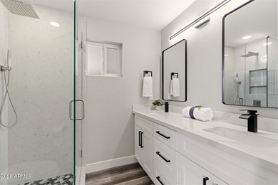 Completely remodeled home with beautiful new LVP flooring on Sunland Village Golf Club in Arizona - for sale on GolfHomes.com, golf home, golf lot