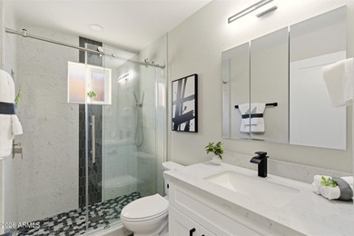 Completely remodeled home with beautiful new LVP flooring on Sunland Village Golf Club in Arizona - for sale on GolfHomes.com, golf home, golf lot