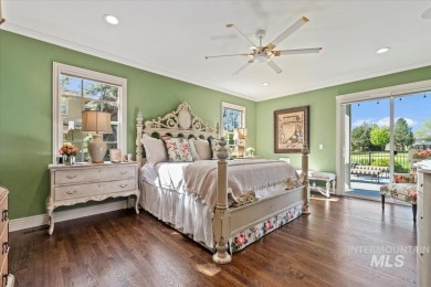Nestled on a beautiful half-acre lot, overlooking the 11th hole on BanBury Golf Club in Idaho - for sale on GolfHomes.com, golf home, golf lot