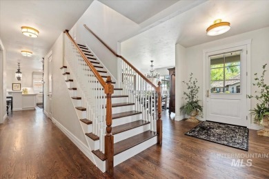 Nestled on a beautiful half-acre lot, overlooking the 11th hole on BanBury Golf Club in Idaho - for sale on GolfHomes.com, golf home, golf lot