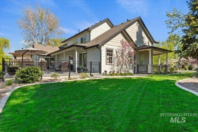Nestled on a beautiful half-acre lot, overlooking the 11th hole on BanBury Golf Club in Idaho - for sale on GolfHomes.com, golf home, golf lot
