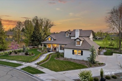 Nestled on a beautiful half-acre lot, overlooking the 11th hole on BanBury Golf Club in Idaho - for sale on GolfHomes.com, golf home, golf lot