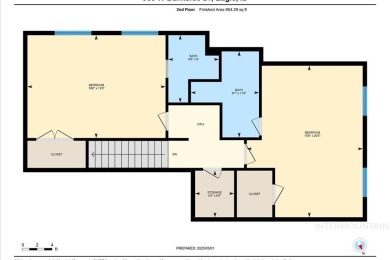 Nestled on a beautiful half-acre lot, overlooking the 11th hole on BanBury Golf Club in Idaho - for sale on GolfHomes.com, golf home, golf lot