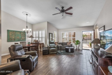 You'll want to live here once you step inside! Woody tile plank on Grandview Golf Course in Arizona - for sale on GolfHomes.com, golf home, golf lot
