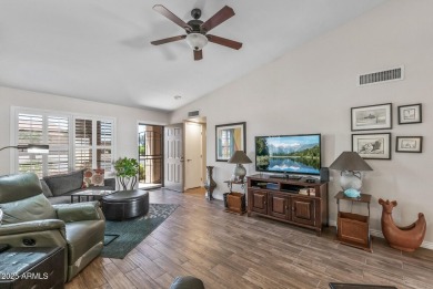 You'll want to live here once you step inside! Woody tile plank on Grandview Golf Course in Arizona - for sale on GolfHomes.com, golf home, golf lot