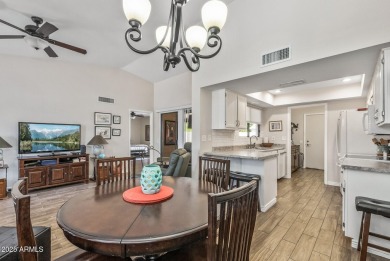 You'll want to live here once you step inside! Woody tile plank on Grandview Golf Course in Arizona - for sale on GolfHomes.com, golf home, golf lot