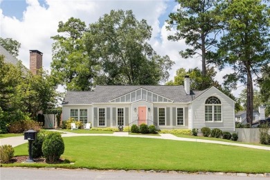 Beautifully updated and full of charm, this home is nestled in on Bobby Jones Golf Club in Georgia - for sale on GolfHomes.com, golf home, golf lot