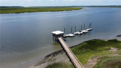 UPGRADES JUST ADDED! Brick skirting has been installed around on Sapelo Hammock Golf Club in Georgia - for sale on GolfHomes.com, golf home, golf lot