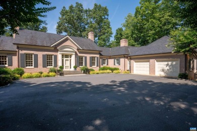 Stately brick Colonial-style residence sited on 1.37 acres on Glenmore Country Club in Virginia - for sale on GolfHomes.com, golf home, golf lot