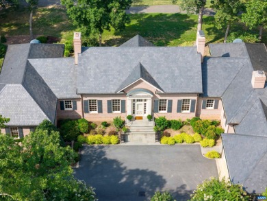 Stately brick Colonial-style residence sited on 1.37 acres on Glenmore Country Club in Virginia - for sale on GolfHomes.com, golf home, golf lot