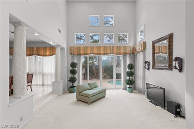 Check out this spectacular two-story home in the coveted on Spanish Trail Golf and Country Club in Nevada - for sale on GolfHomes.com, golf home, golf lot