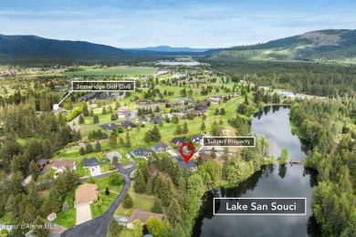 Discover serene lakeside living in this stunning 2021-built on Stoneridge Golf Club in Idaho - for sale on GolfHomes.com, golf home, golf lot