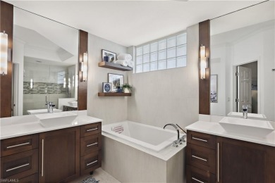 Casual elegance best describes this beautiful, bright, renovated on Club at Pelican Bay Golf Course in Florida - for sale on GolfHomes.com, golf home, golf lot