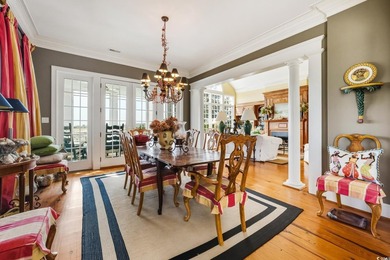 Enjoy classic Lowcountry living in this custom home, overlooking on DeBordieu Country Club in South Carolina - for sale on GolfHomes.com, golf home, golf lot