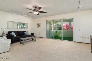 This lovely two bedroom two bath patio home located in the heart on Sun City Riverview Golf Course in Arizona - for sale on GolfHomes.com, golf home, golf lot