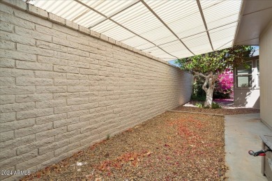 This lovely two bedroom two bath patio home located in the heart on Sun City Riverview Golf Course in Arizona - for sale on GolfHomes.com, golf home, golf lot