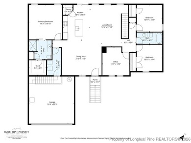 Built in 2024 and thoughtfully enhanced beyond the builder's on Carolina Trace Country Club in North Carolina - for sale on GolfHomes.com, golf home, golf lot