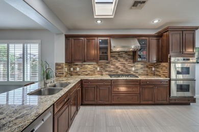 Expanded and remodeled Arietta model on over a premium corner on Anthem Country Club in Nevada - for sale on GolfHomes.com, golf home, golf lot