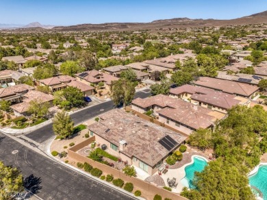 Expanded and remodeled Arietta model on over a premium corner on Anthem Country Club in Nevada - for sale on GolfHomes.com, golf home, golf lot