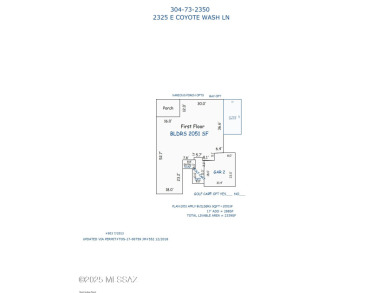 Tropical Oasis on the Golf Course -2339 SQ FT with Detached on Quail Creek Country Club  in Arizona - for sale on GolfHomes.com, golf home, golf lot