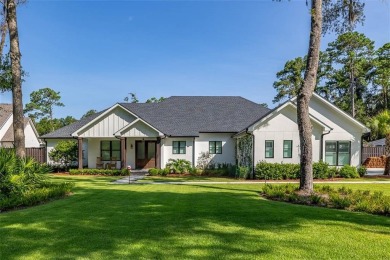 Finished in 2023, this stunning 4-bedroom, 3.5-bath home offers on The King and Prince Golf Course, Home of the Hampton Club in Georgia - for sale on GolfHomes.com, golf home, golf lot