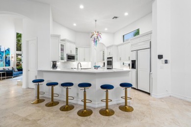 Spectacular lake & golf course estate in Mizner Country Club w/6 on Mizner Country Club in Florida - for sale on GolfHomes.com, golf home, golf lot