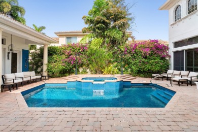 Spectacular lake & golf course estate in Mizner Country Club w/6 on Mizner Country Club in Florida - for sale on GolfHomes.com, golf home, golf lot