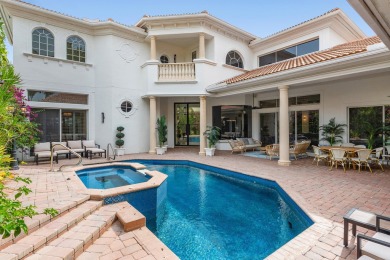 Spectacular lake & golf course estate in Mizner Country Club w/6 on Mizner Country Club in Florida - for sale on GolfHomes.com, golf home, golf lot