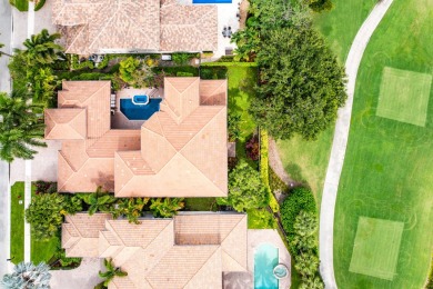 Spectacular lake & golf course estate in Mizner Country Club w/6 on Mizner Country Club in Florida - for sale on GolfHomes.com, golf home, golf lot