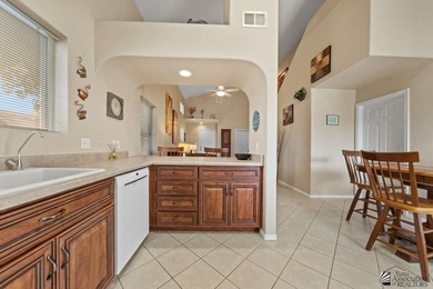 This beautiful fully furnished two-story townhome offers 3 on Mesa Del Sol Golf Club in Arizona - for sale on GolfHomes.com, golf home, golf lot