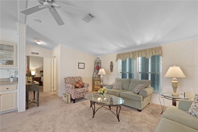 Fully furnished and spacious 27'x58' manufactured home. Built in on Maple Leaf Golf and Country Club in Florida - for sale on GolfHomes.com, golf home, golf lot
