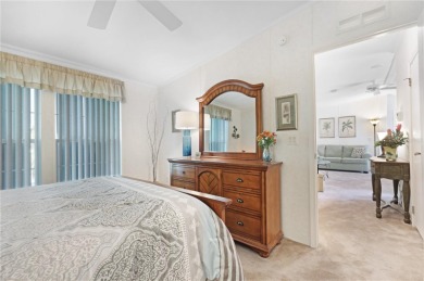 Fully furnished and spacious 27'x58' manufactured home. Built in on Maple Leaf Golf and Country Club in Florida - for sale on GolfHomes.com, golf home, golf lot