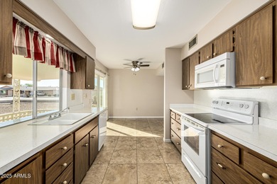 Fantastic opportunity to own this lovely 2-bedroom, 2-bath home on Sun City Riverview Golf Course in Arizona - for sale on GolfHomes.com, golf home, golf lot