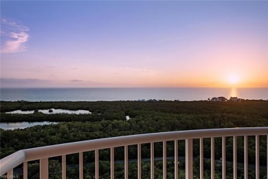 19th floor West facing residence with rare 10' high ceilings in on Club at Pelican Bay Golf Course in Florida - for sale on GolfHomes.com, golf home, golf lot
