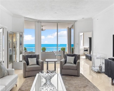 19th floor West facing residence with rare 10' high ceilings in on Club at Pelican Bay Golf Course in Florida - for sale on GolfHomes.com, golf home, golf lot