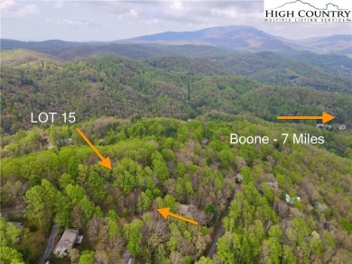 Build your mountain dream getaway on Lot 15 in the gated Crystal on Hound Ears Club Inc. in North Carolina - for sale on GolfHomes.com, golf home, golf lot