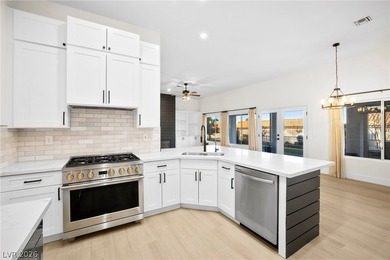 This beautifully renovated Santa Paula model in desirable Sun on Highland Falls Golf Club in Nevada - for sale on GolfHomes.com, golf home, golf lot