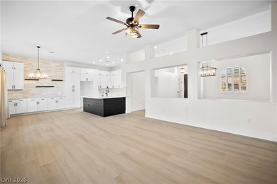 This beautifully renovated Santa Paula model in desirable Sun on Highland Falls Golf Club in Nevada - for sale on GolfHomes.com, golf home, golf lot