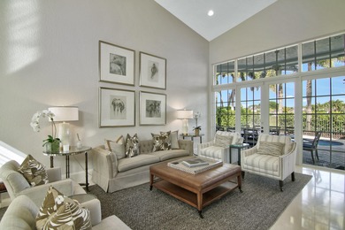 Discover timeless elegance in this 5-bedroom, 5.1/2 -bath on Palm Beach Polo and Country Club in Florida - for sale on GolfHomes.com, golf home, golf lot